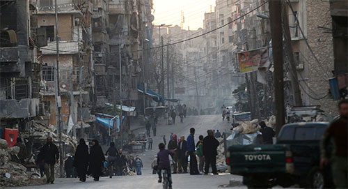 La población de la ciudad liberada de Alepo espera ayuda de la ONU